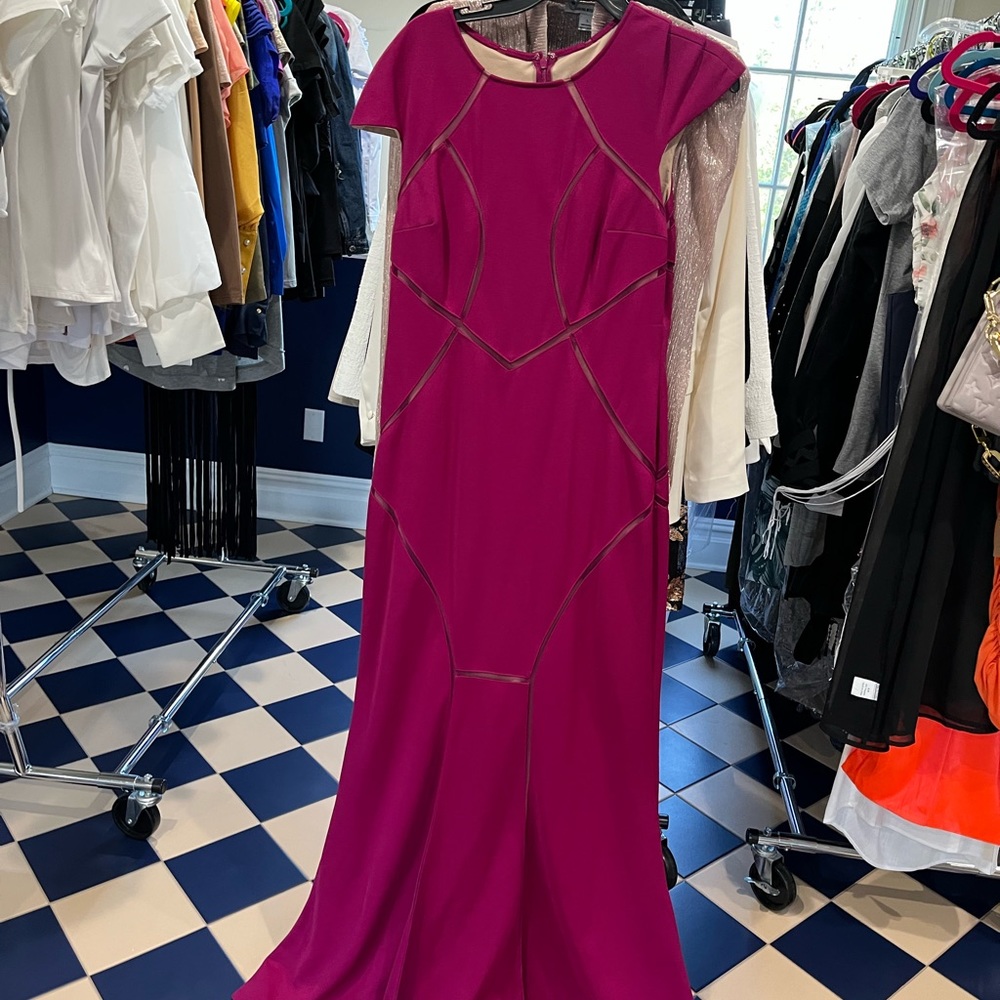 JS COLLECTIONS PINK DRESS WORN ONCE SIZE 12